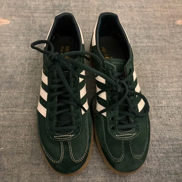 Adidas Sporty and Rich Green Sambas - Picture 1 of 4